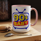 90s Baby Accent Coffee Mug