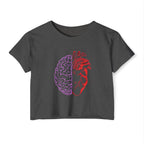 Heart & Brain Cropped Tee
