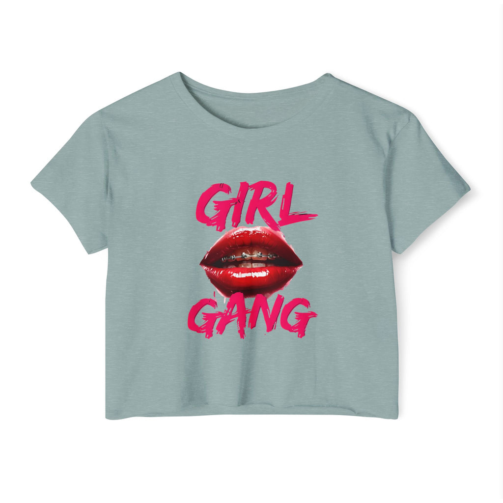 "Girl Gang" Cropped Tee