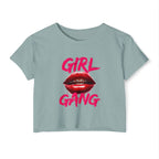 "Girl Gang" Cropped Tee
