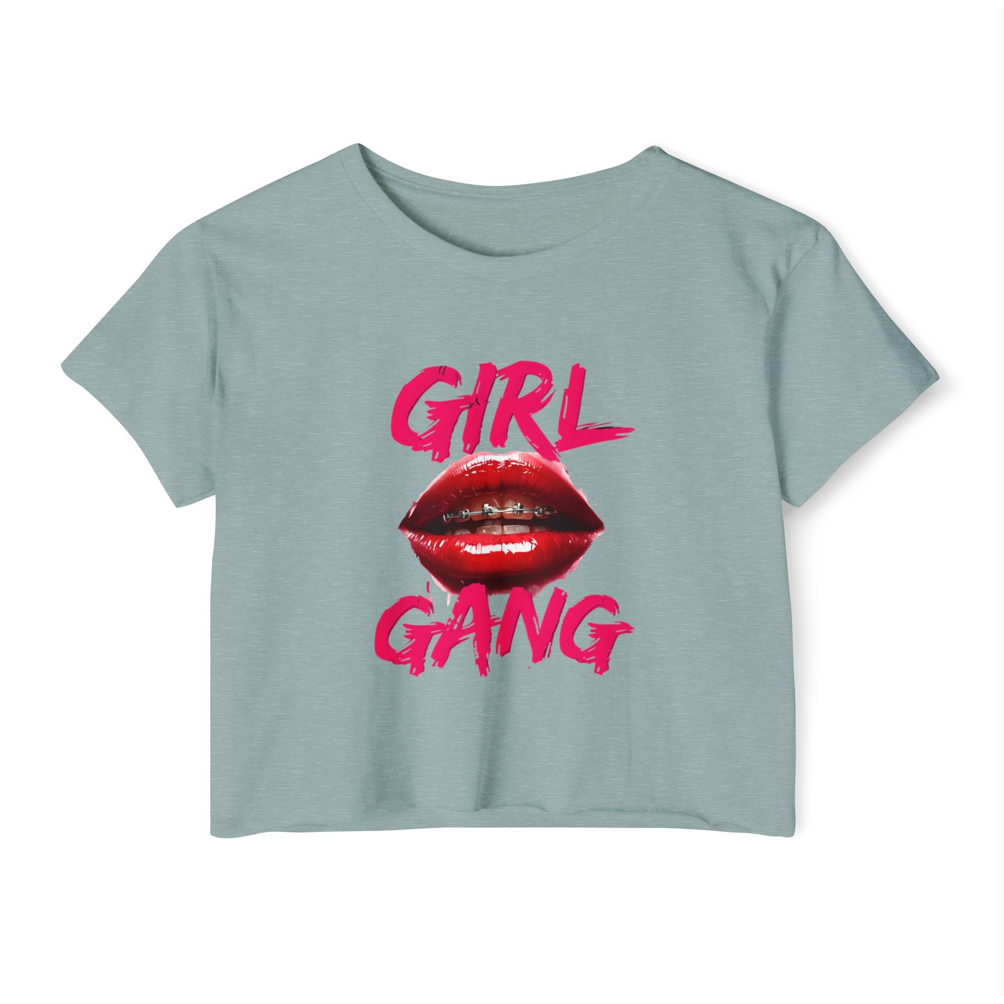 "Girl Gang" Cropped Tee