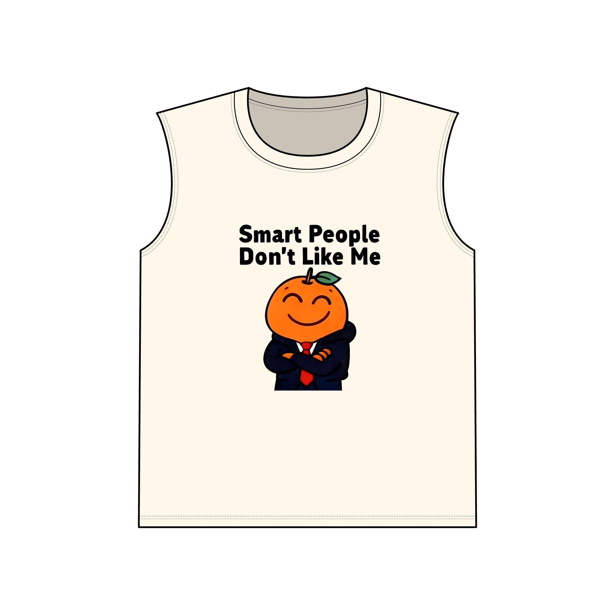 "Smart People Don’t Like Me" Muscle Tank