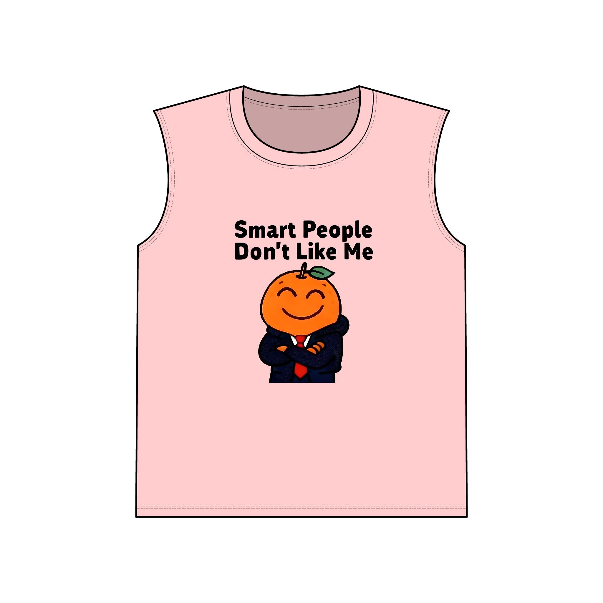 "Smart People Don’t Like Me" Muscle Tank