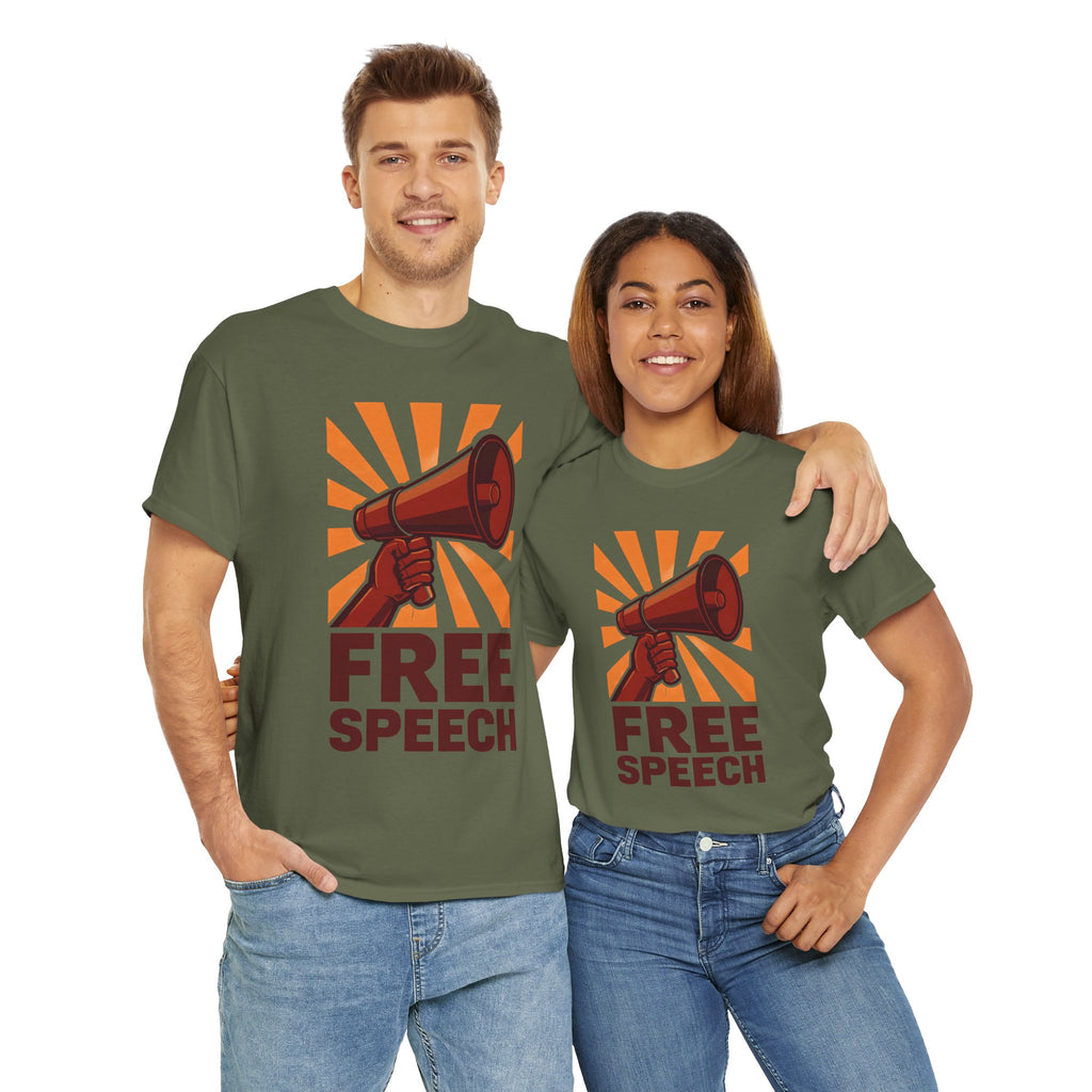 Free Speech Heavy Cotton Tee