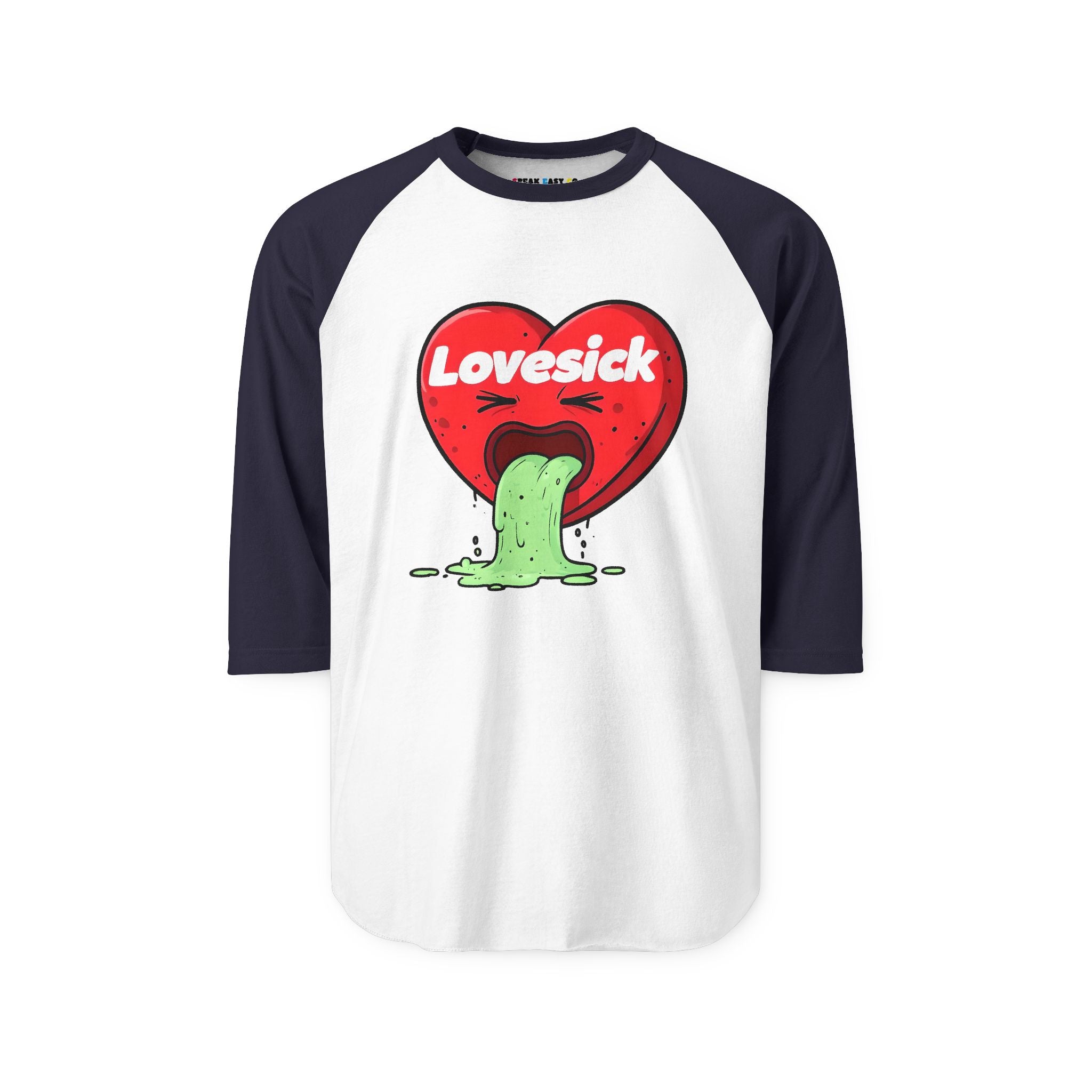 Lovesick 3/4th Sleeve Raglan Shirt