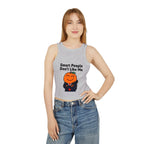 "Smart People Don't Like Me" Cropped Tank