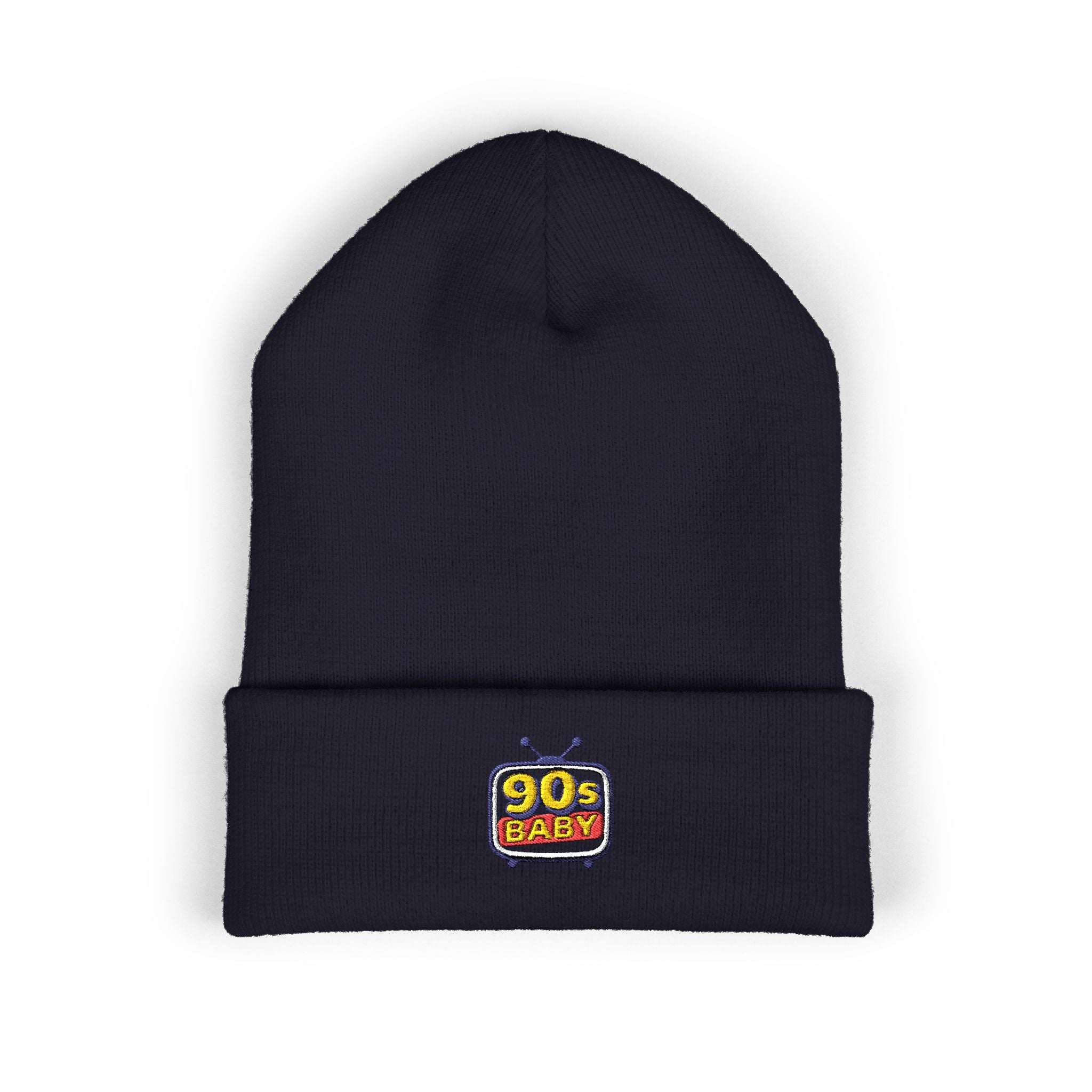 90s Baby Embroidered Cuffed Beanie