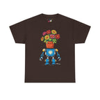 Robot Flower Power Tee