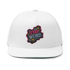 Stay Weird Flat Bill Cap