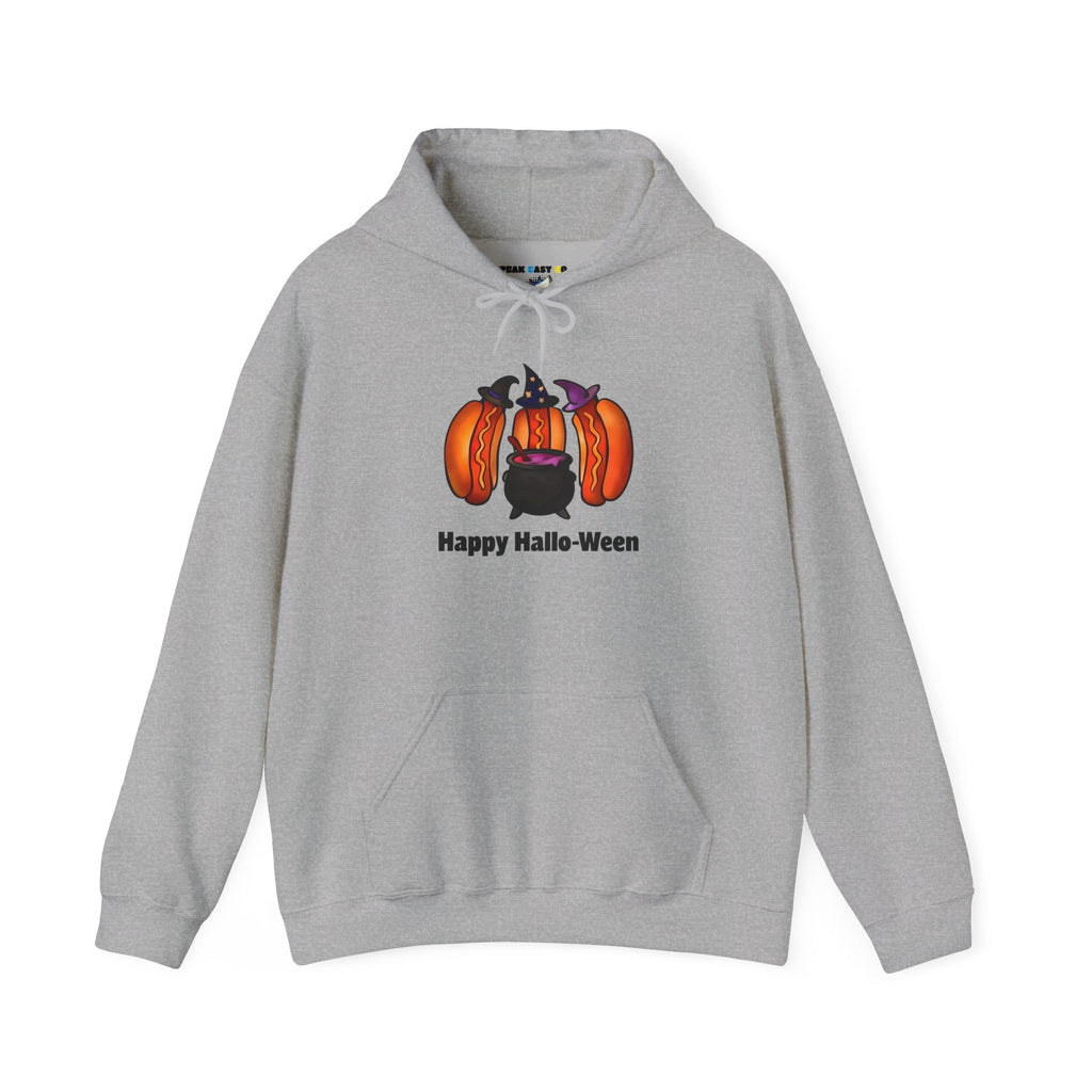 "Happy Hallo-Ween" Hotdog Witches Hoodie