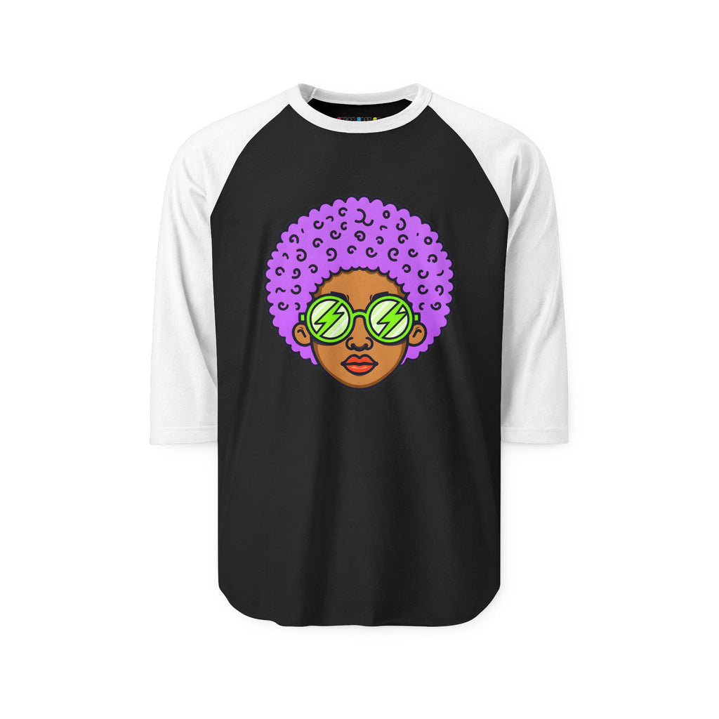 Afro 3/4th Sleeve Raglan Shirt