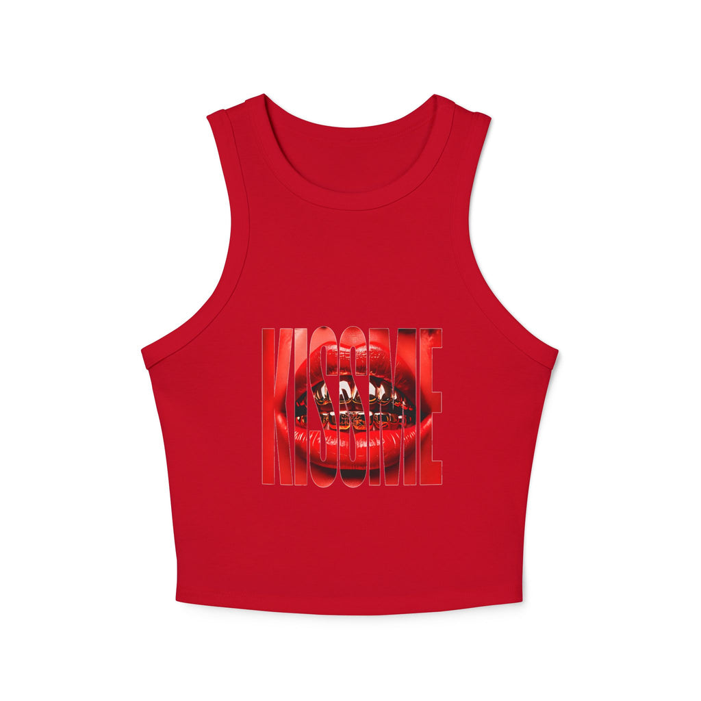 "Kiss Me" Cropped Tank