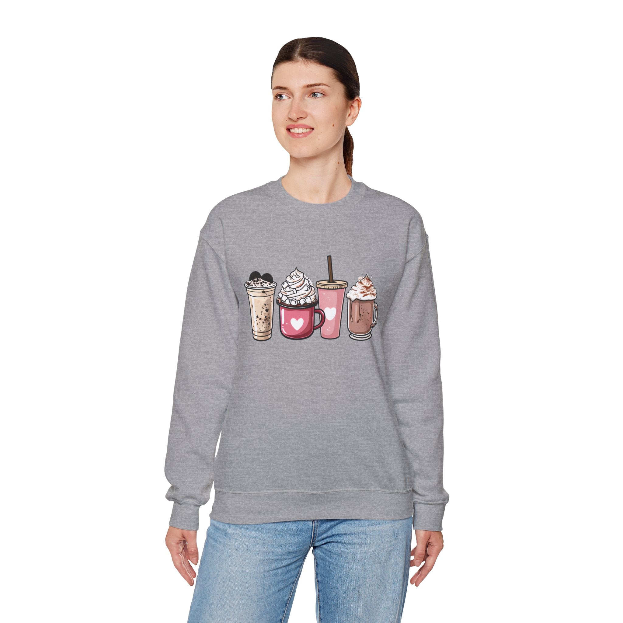 Coffee Lovers Crewneck Sweatshirt