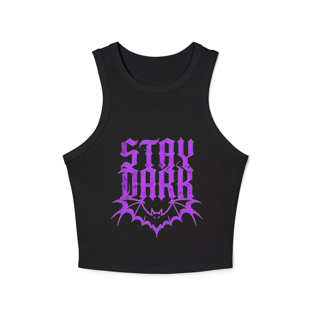 "Stay Dark" Cropped Tank