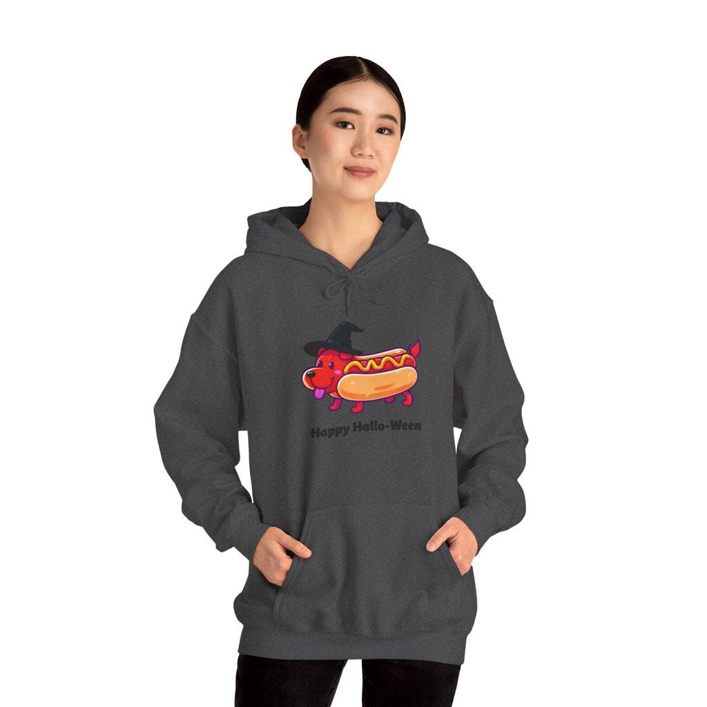 "Happy Hallo-Ween" Hotdog Costume Hoodie