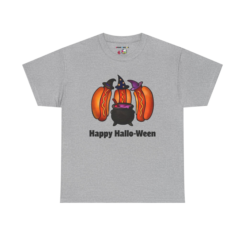 "Happy Hallo-Ween" Hotdog Witches Tee
