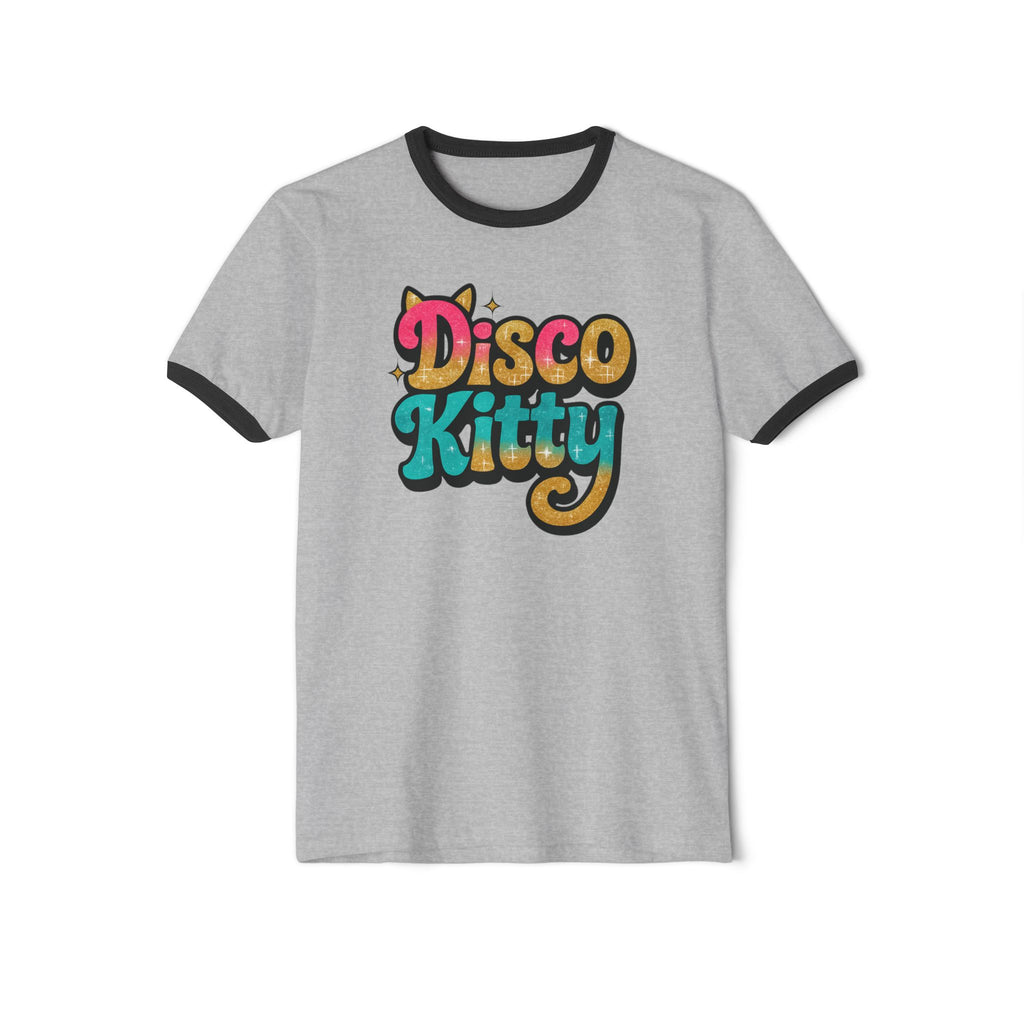 Ringer Tee-Disco Kitty