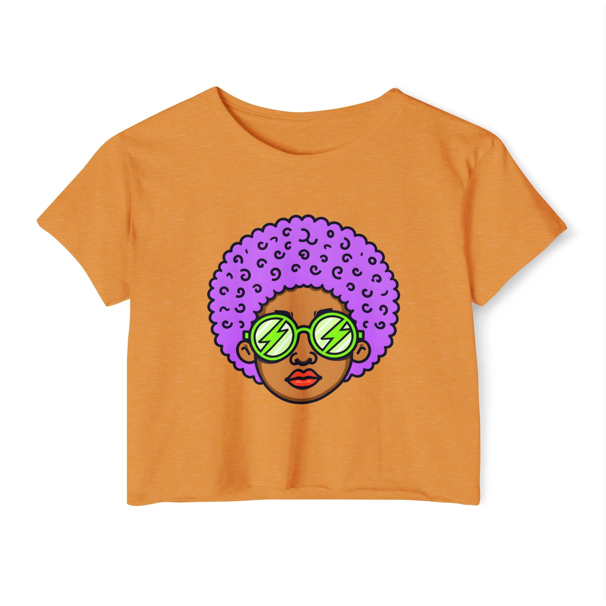 Afro Cropped Tee