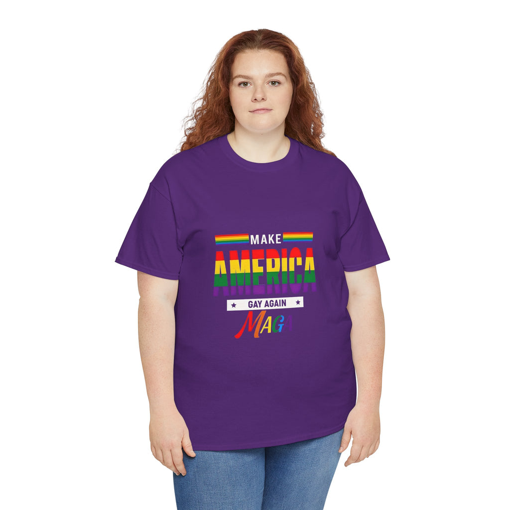Pride Message T-Shirt - Make America Gay Again