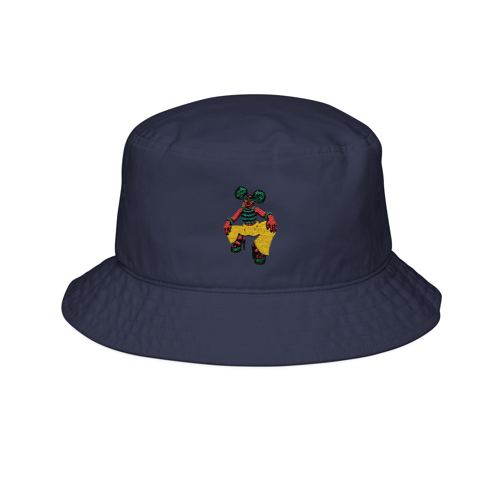 Afro Puffs Embroidered Bucket Hat