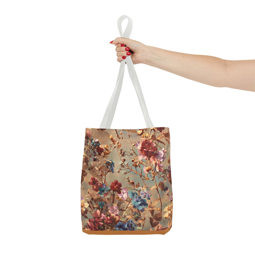 Floral Print Tote Bag