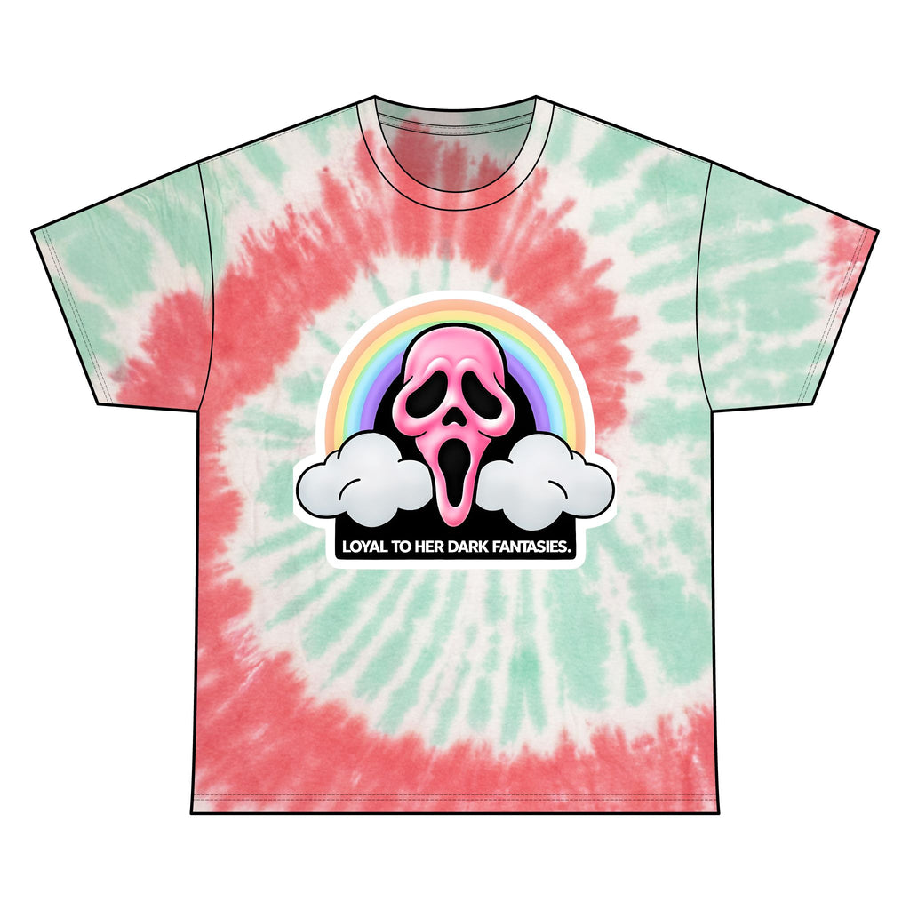Ghostface Tie Dye Tee