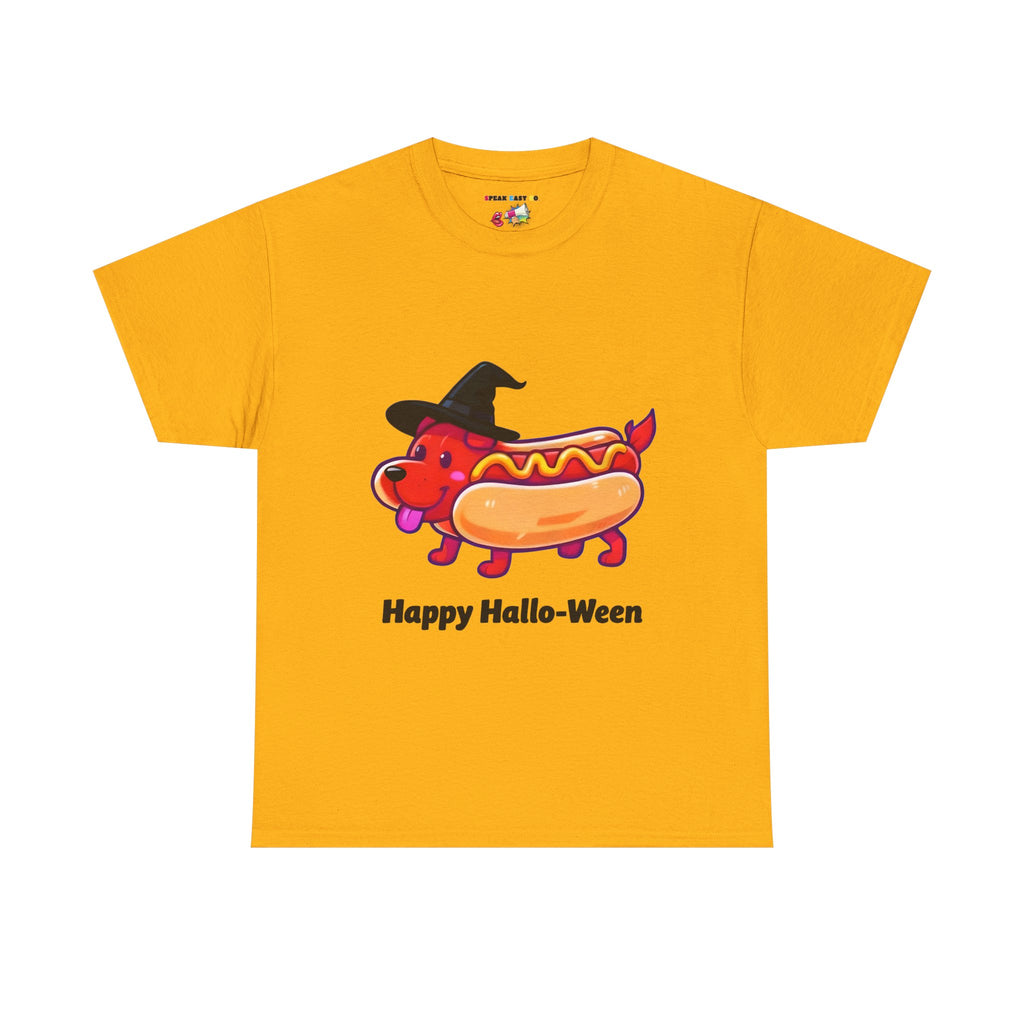 "Happy Hallo-Ween" Hotdog Costume Tee