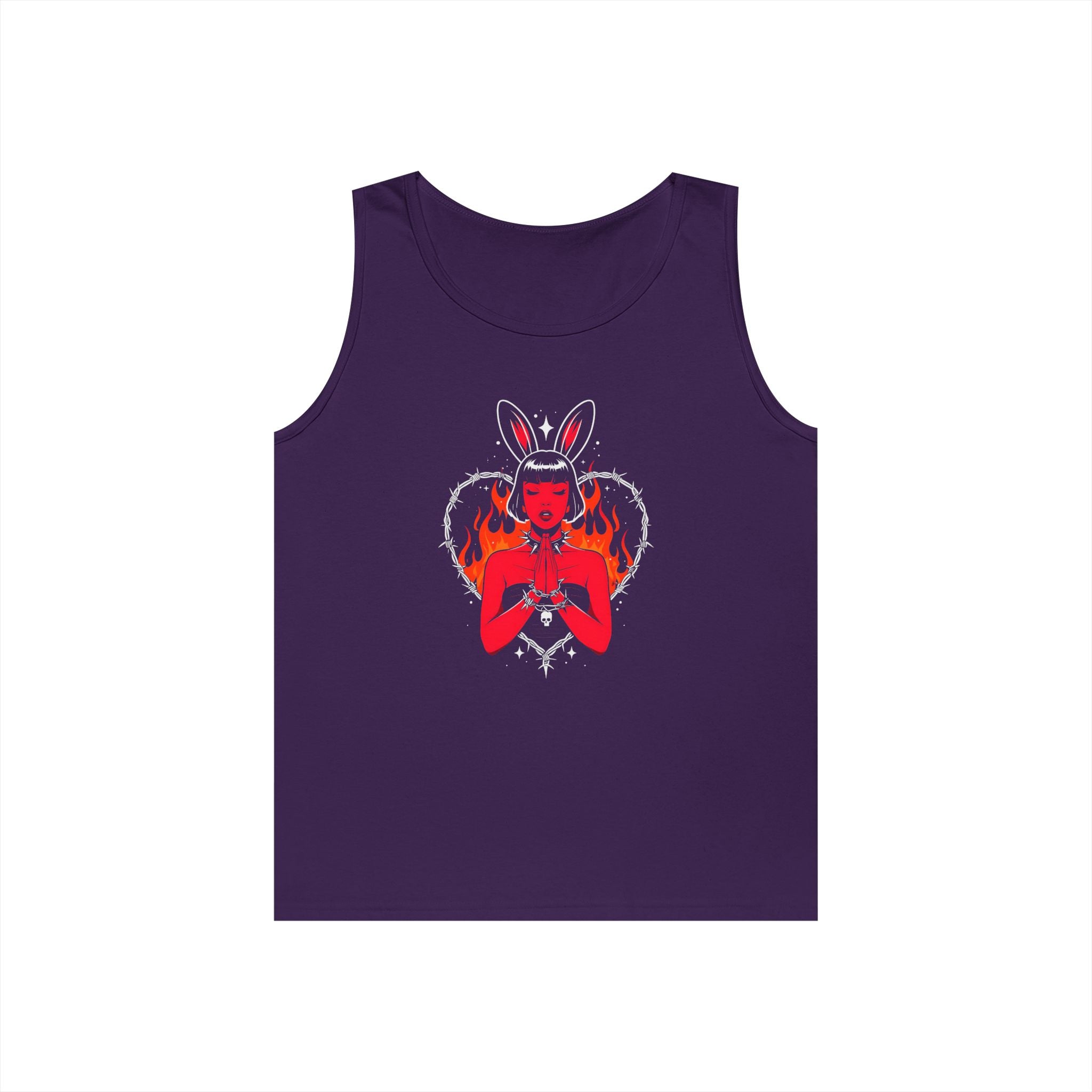 Edgy Bunny Heart Tank