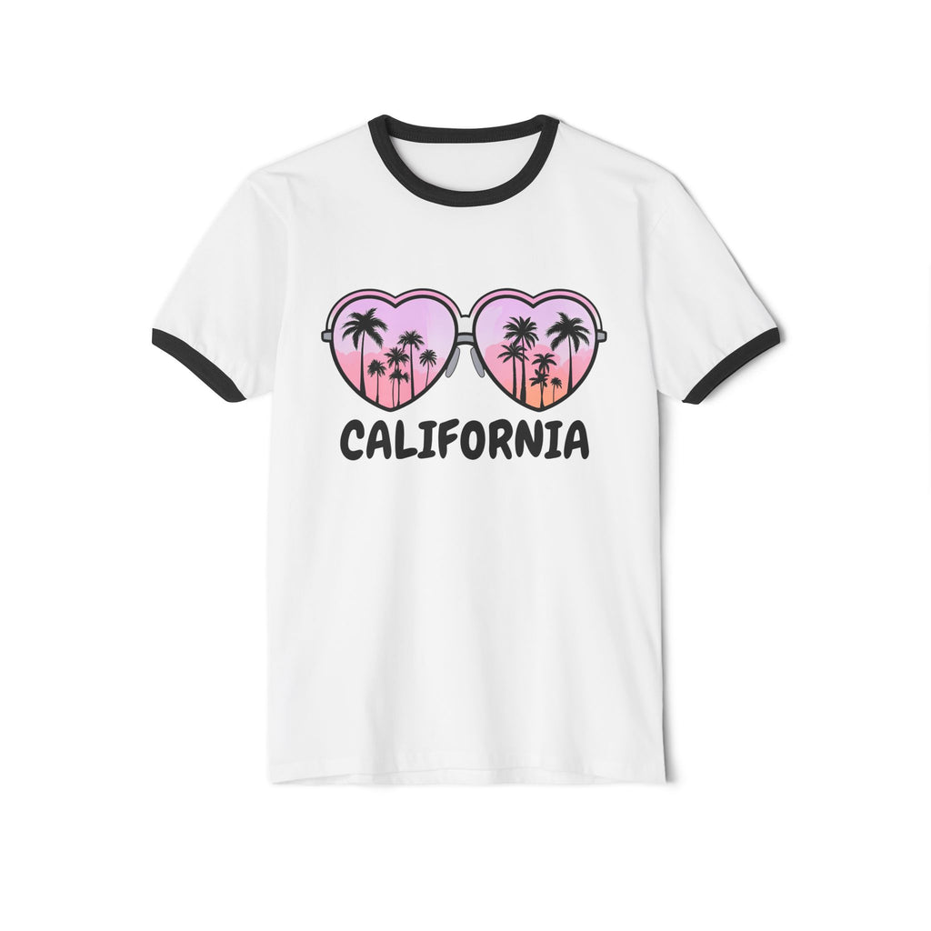 California Glasses Ringer Tee