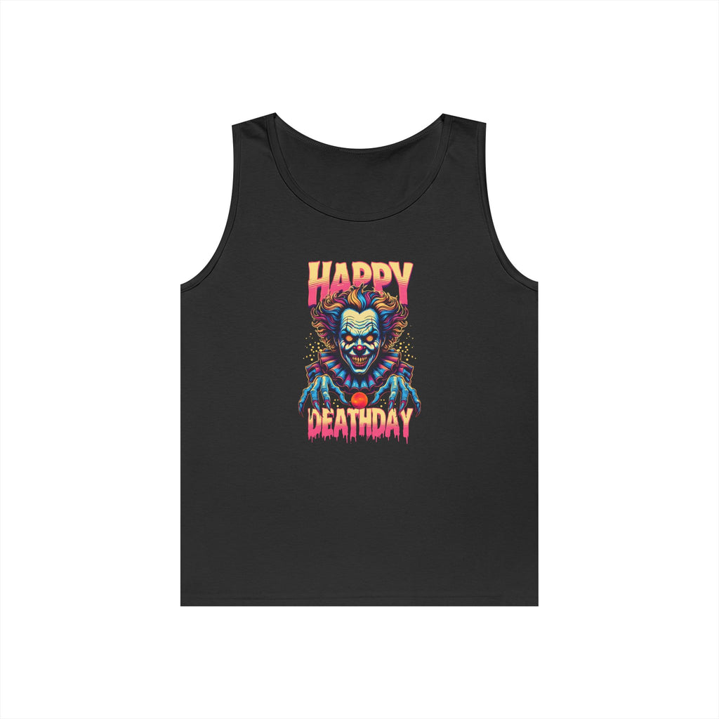 "Happy Deathday" Clown Tank