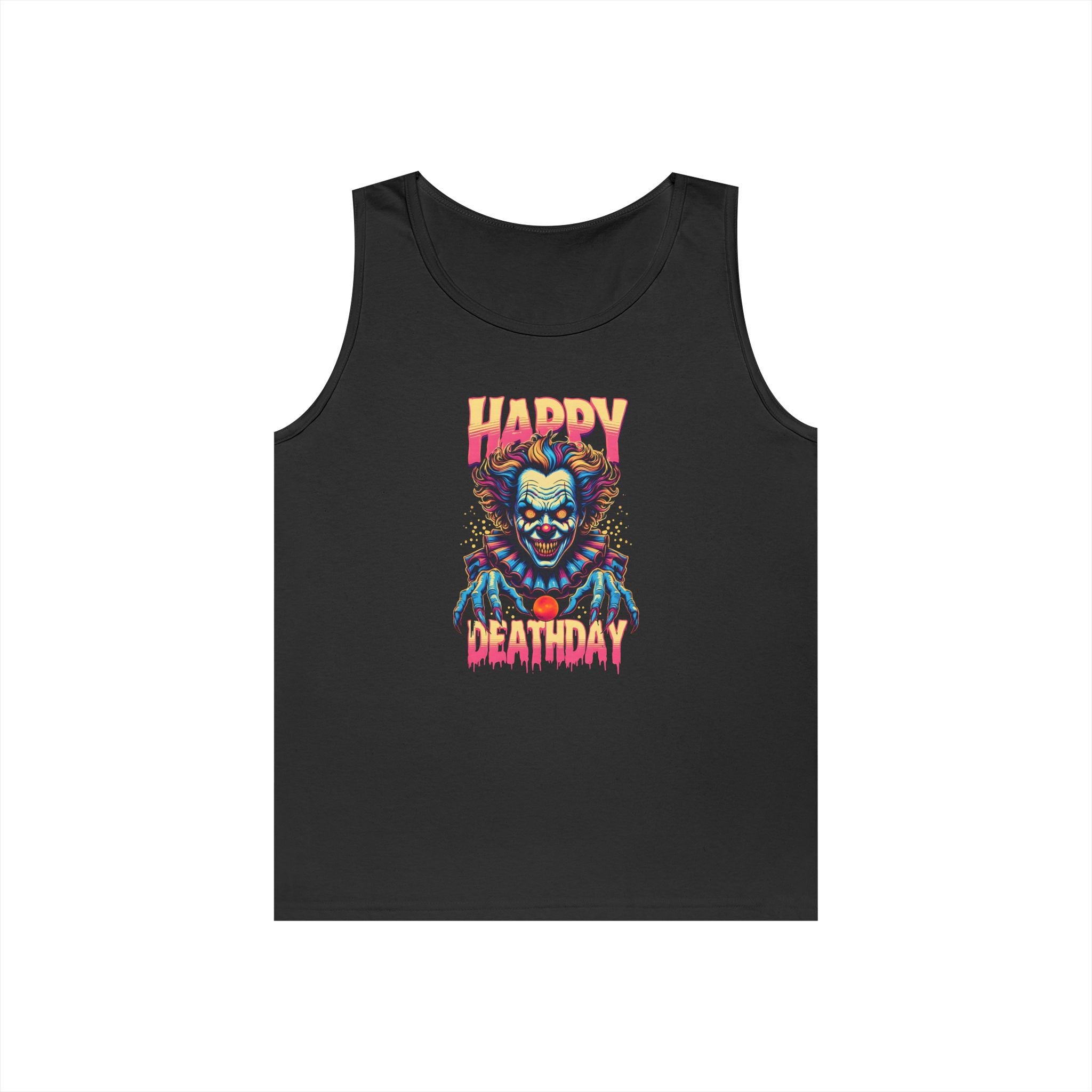 "Happy Deathday" Clown Tank