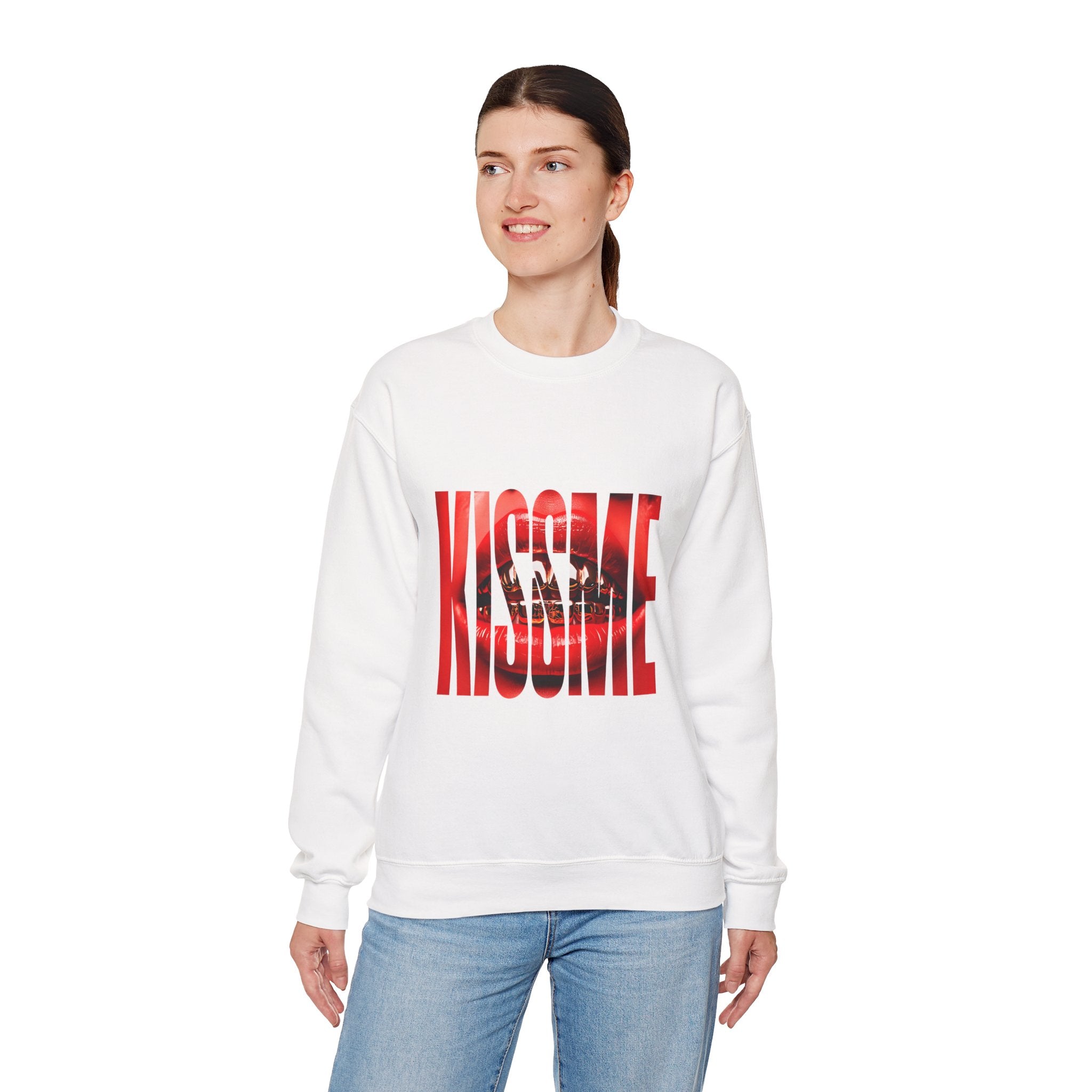 "Kiss Me" Crewneck Sweatshirt