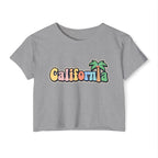 California Palm Tree Cropped Tee