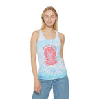 "Empathy Is Punk" Tie-Dye Racerback Tank