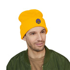 Afro Embroidered Cuffed Beanie