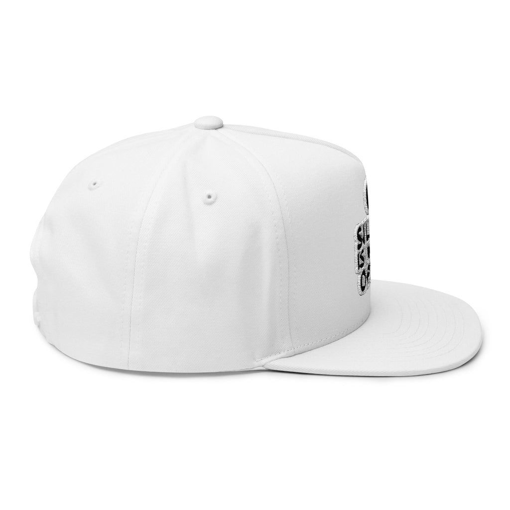 "Silence Is Not An Option" Embroidered Flat Bill Cap