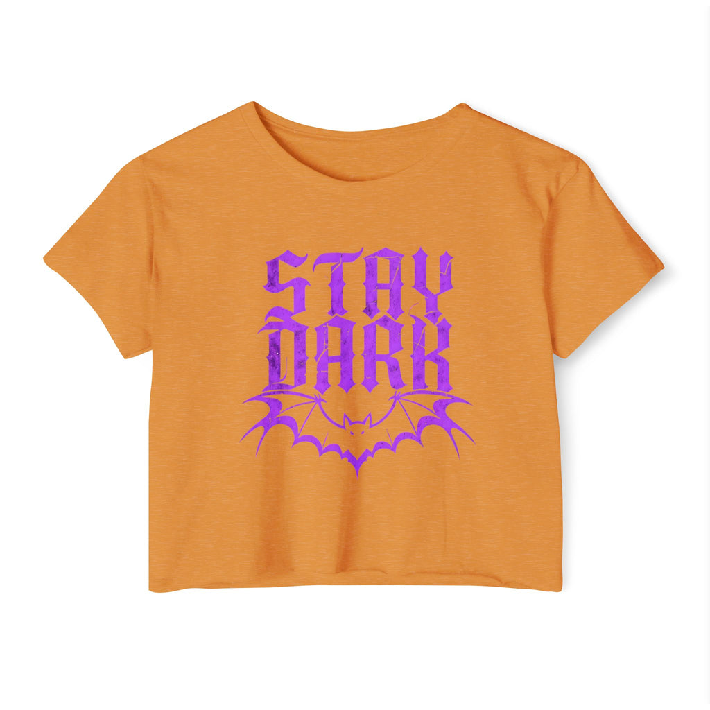 "Stay Dark" Cropped Tee