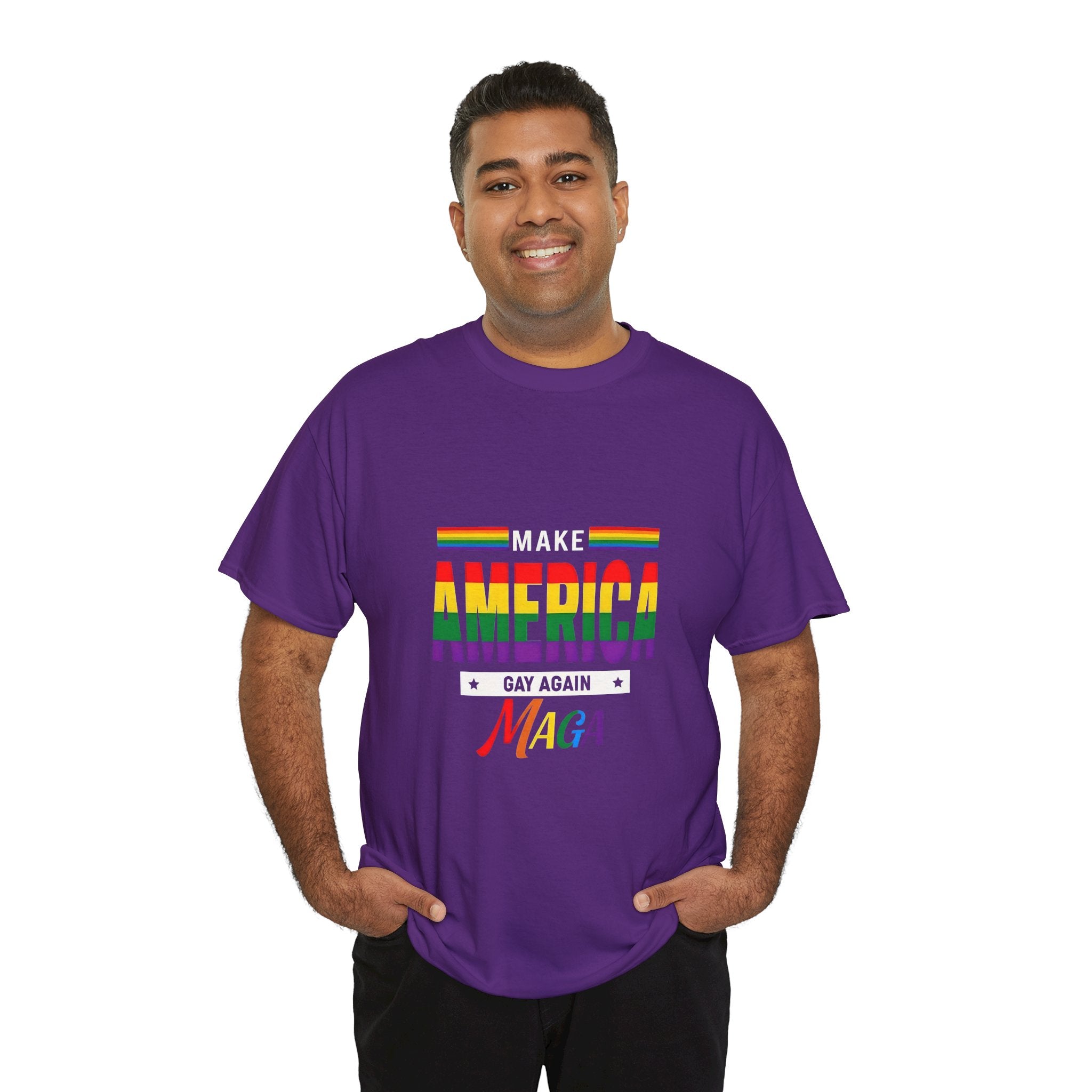 Pride Message T-Shirt - Make America Gay Again