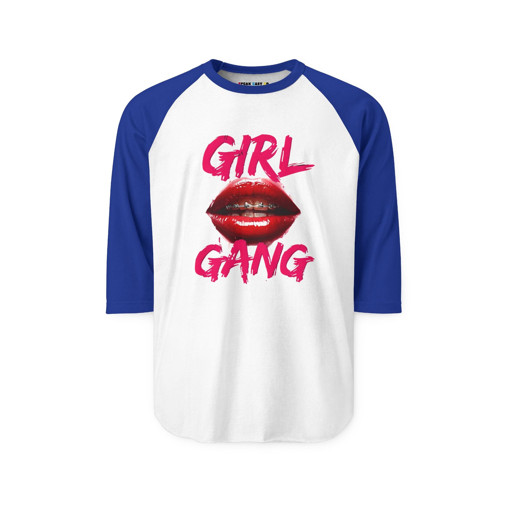 "Girl Gang" 3/4th Sleeve Raglan Shirt