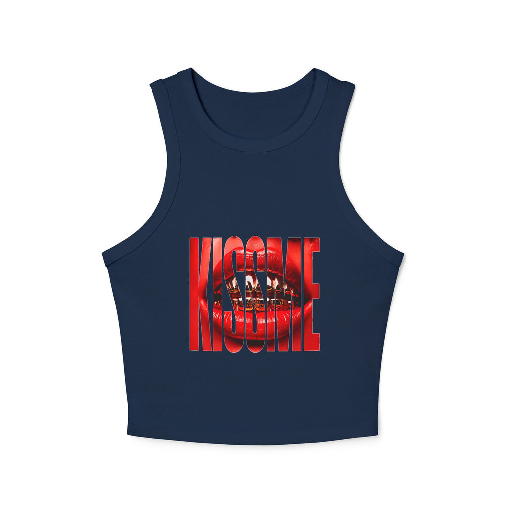 "Kiss Me" Cropped Tank
