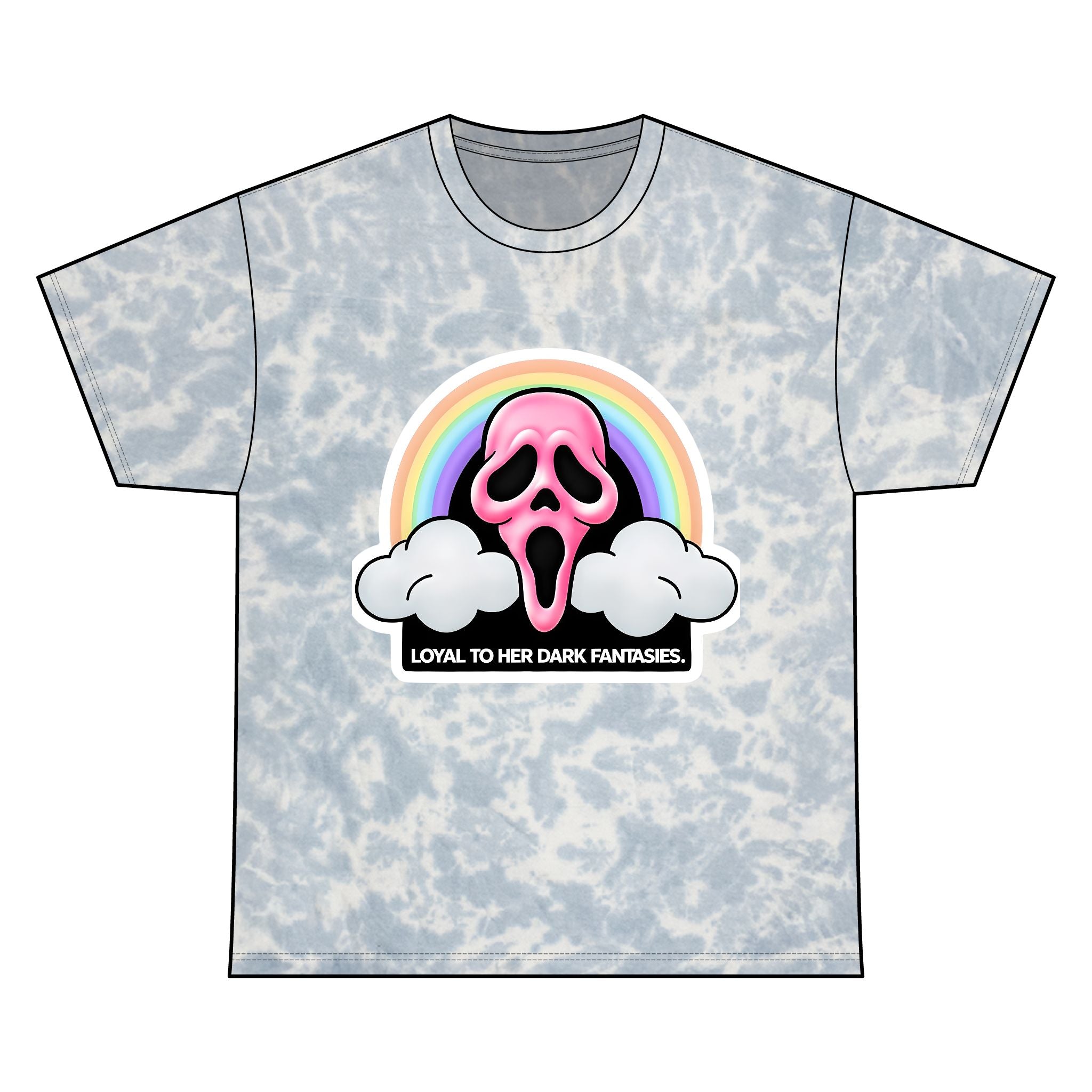 Ghostface Tie Dye Tee