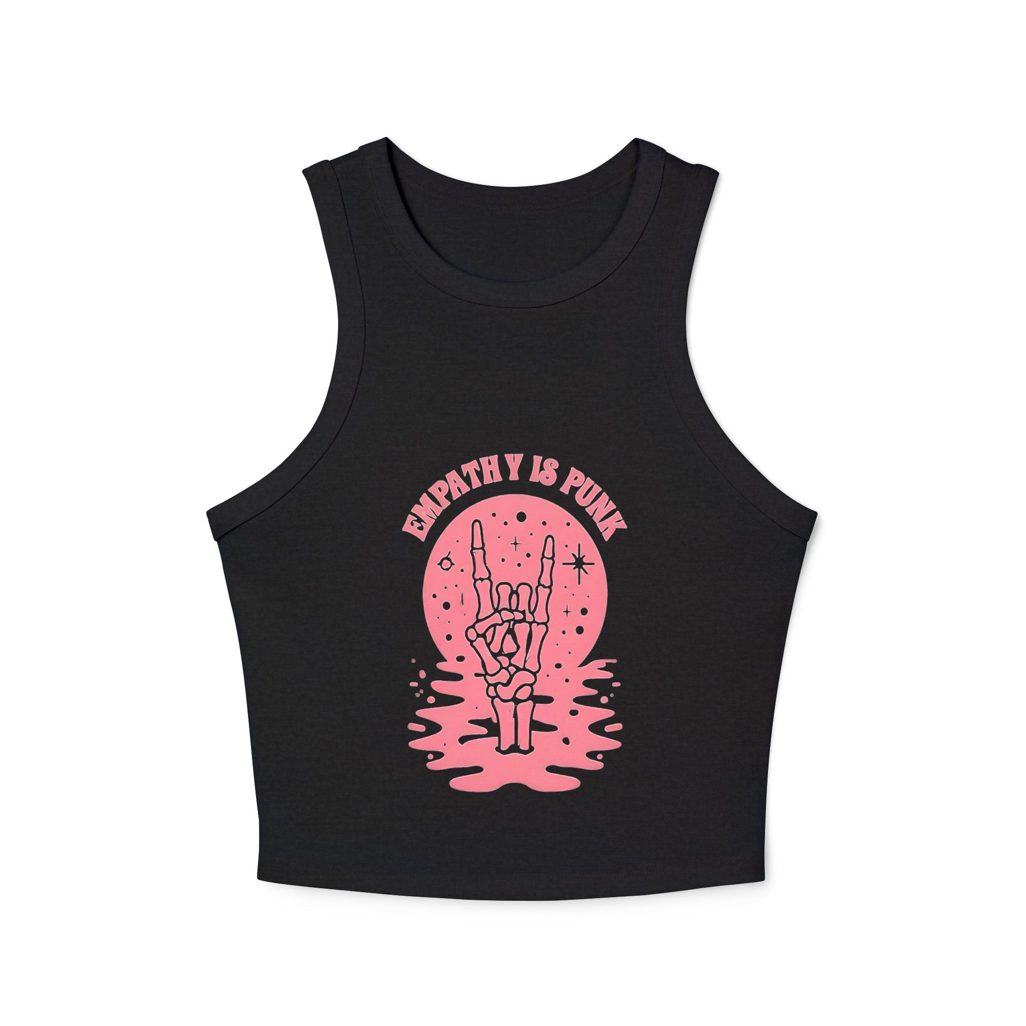 "Empathy Is Punk" Cropped Tank