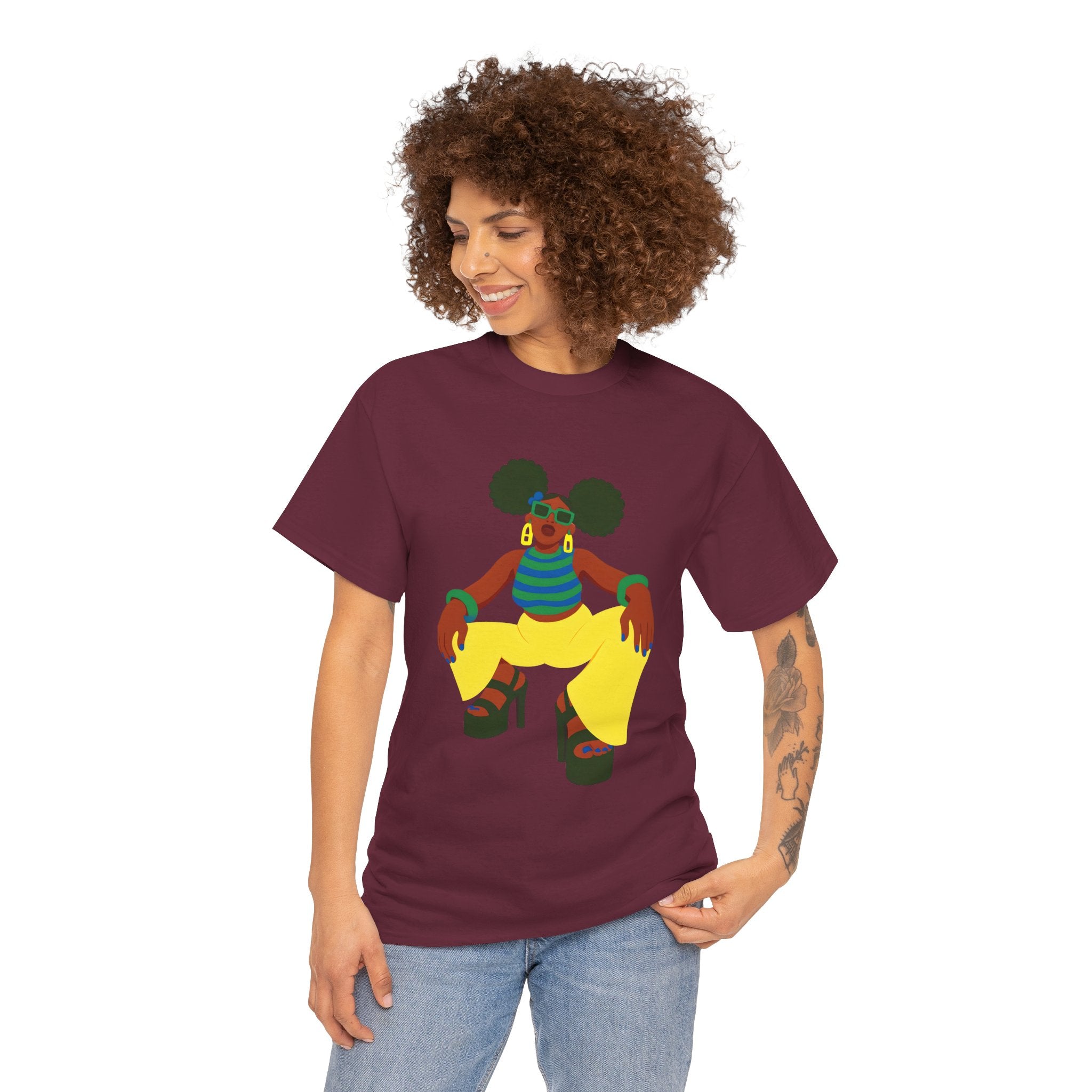 Afro Puffs Tee