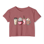 Coffee Lovers Cropped Tee
