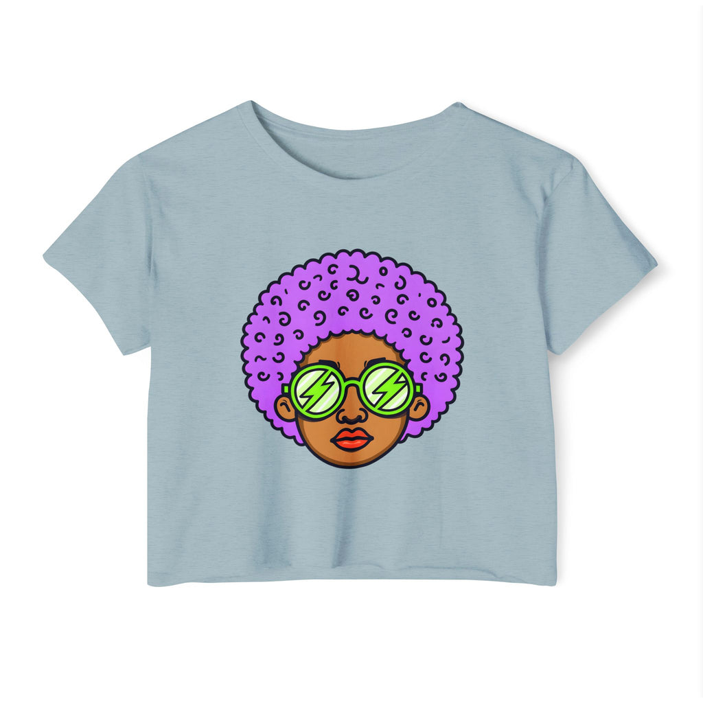 Afro Cropped Tee