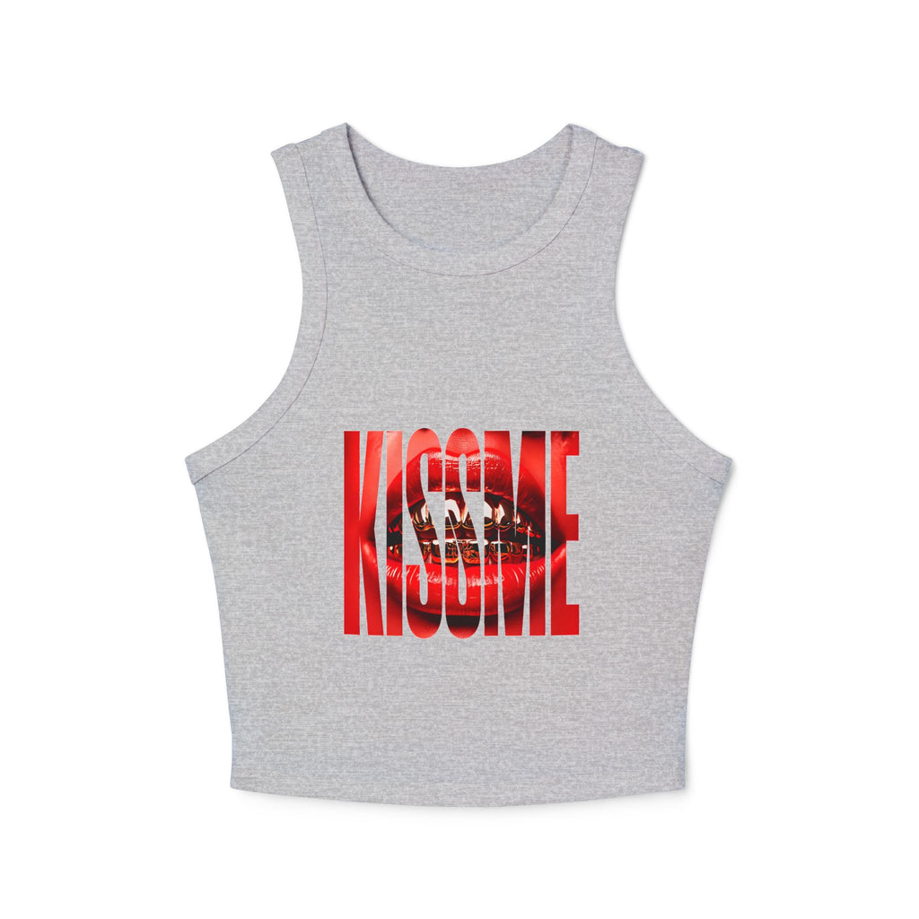"Kiss Me" Cropped Tank