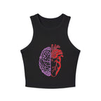 Heart & Brain Cropped Tank