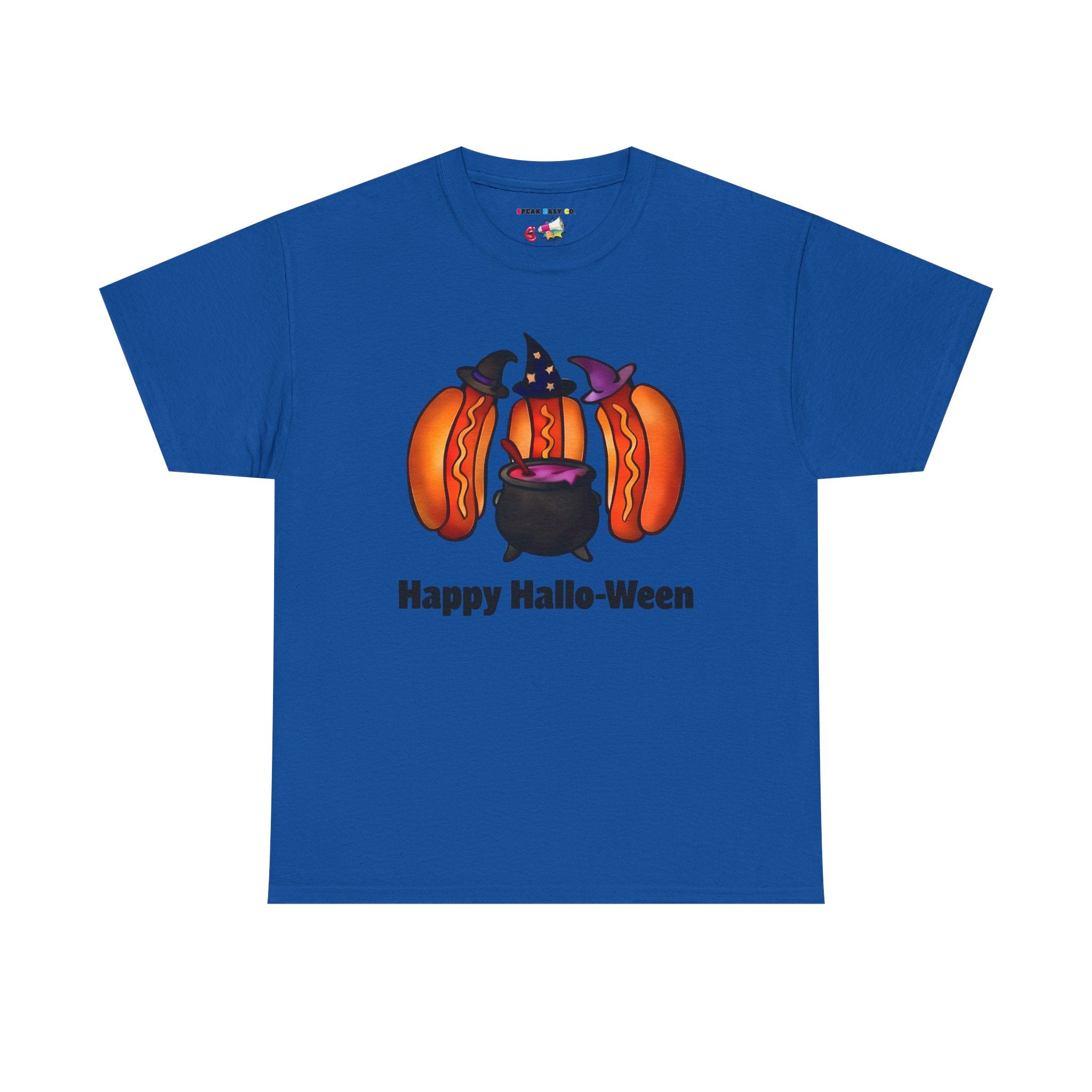 "Happy Hallo-Ween" Hotdog Witches Tee