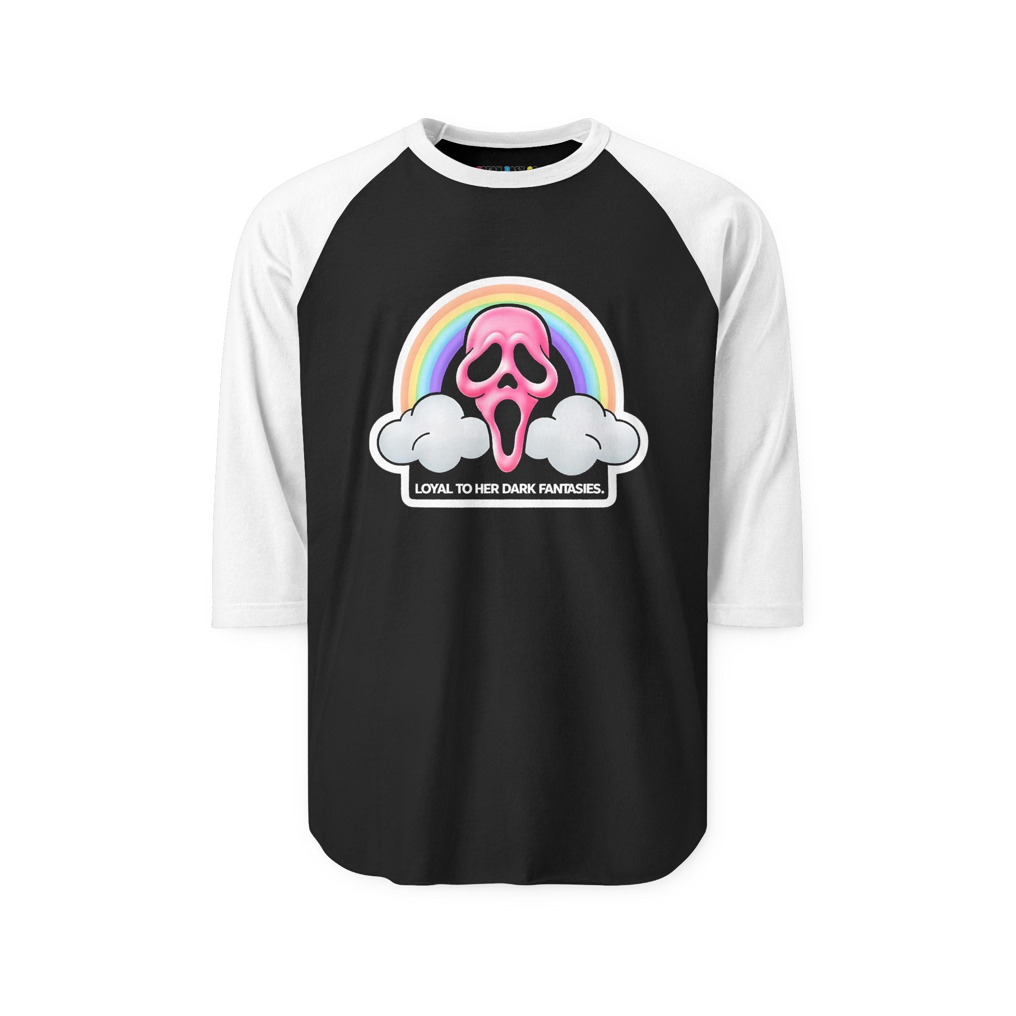 GhostFace Three-Quarter Sleeve Tee