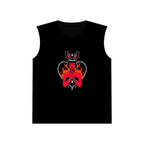Edgy Bunny Heart Muscle Tank